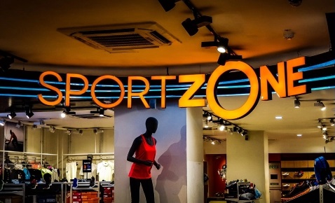 Custom Interior Sign for Sport Zone